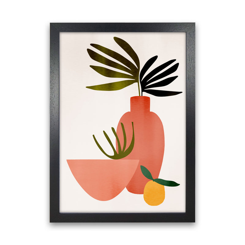 Juicy Lemon Art Print by Kubistika Black Grain