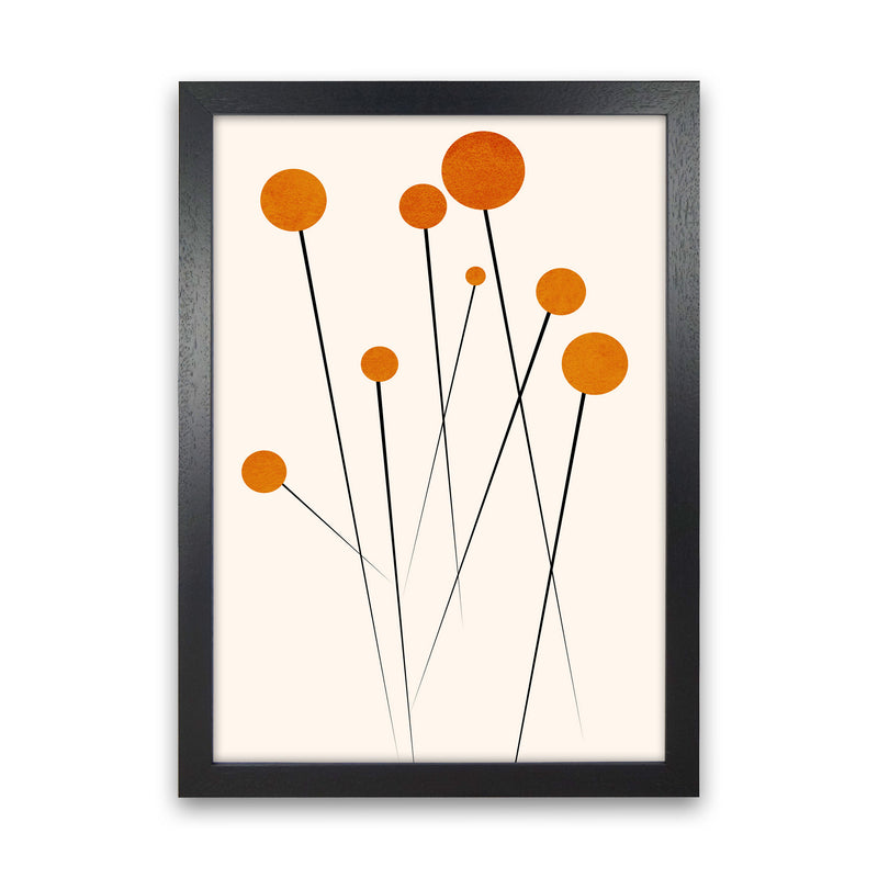 Dreaming Daisies Art Print by Kubistika Black Grain