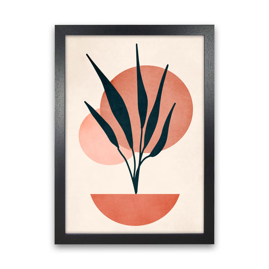 Copenhagen No.7 Art Print by Kubistika Black Grain