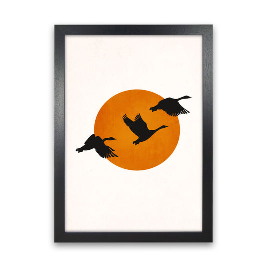 Coming Home Art Print by Kubistika Black Grain