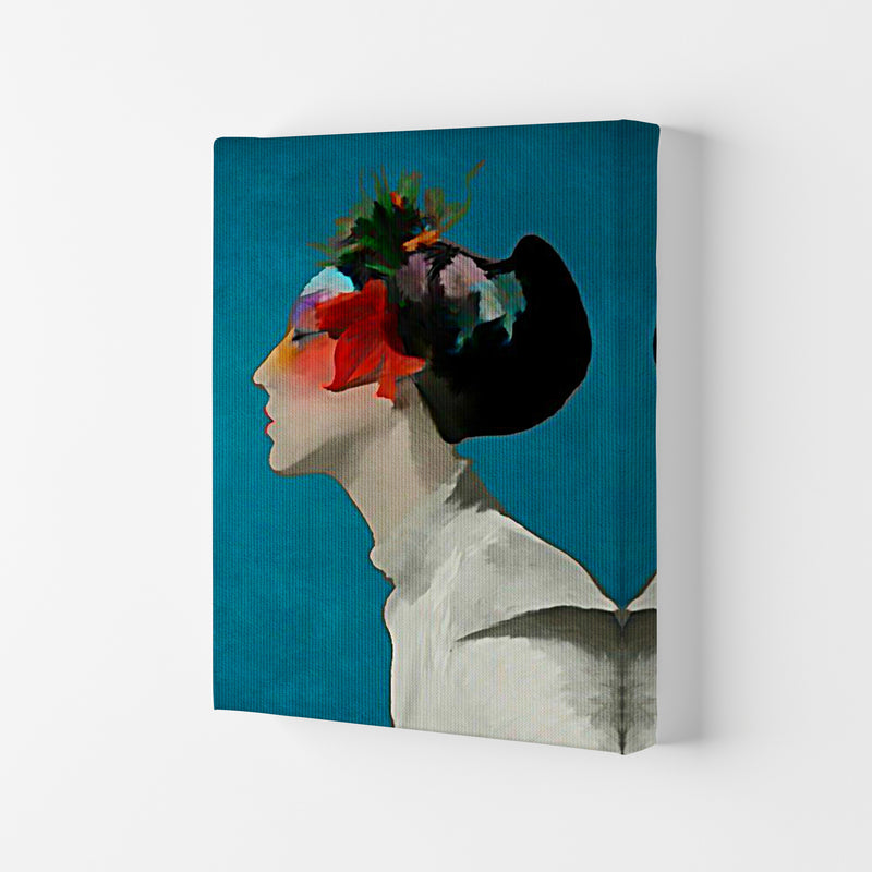 Kimono Contemporary Art Print by Kubistika Canvas