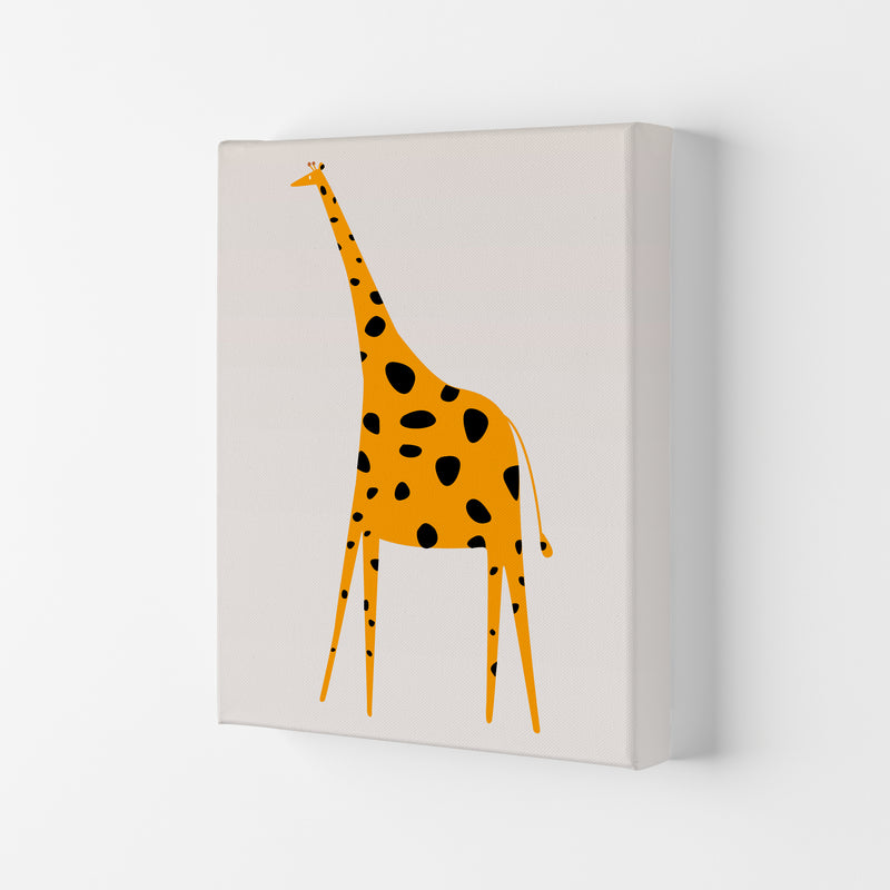 Cute Griraffe Nursery Art Print by Kubistika Canvas
