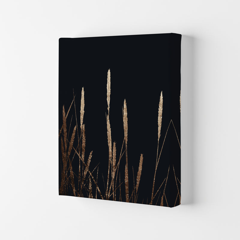 Golden Fields In The Dark Art Print by Kubistika Canvas