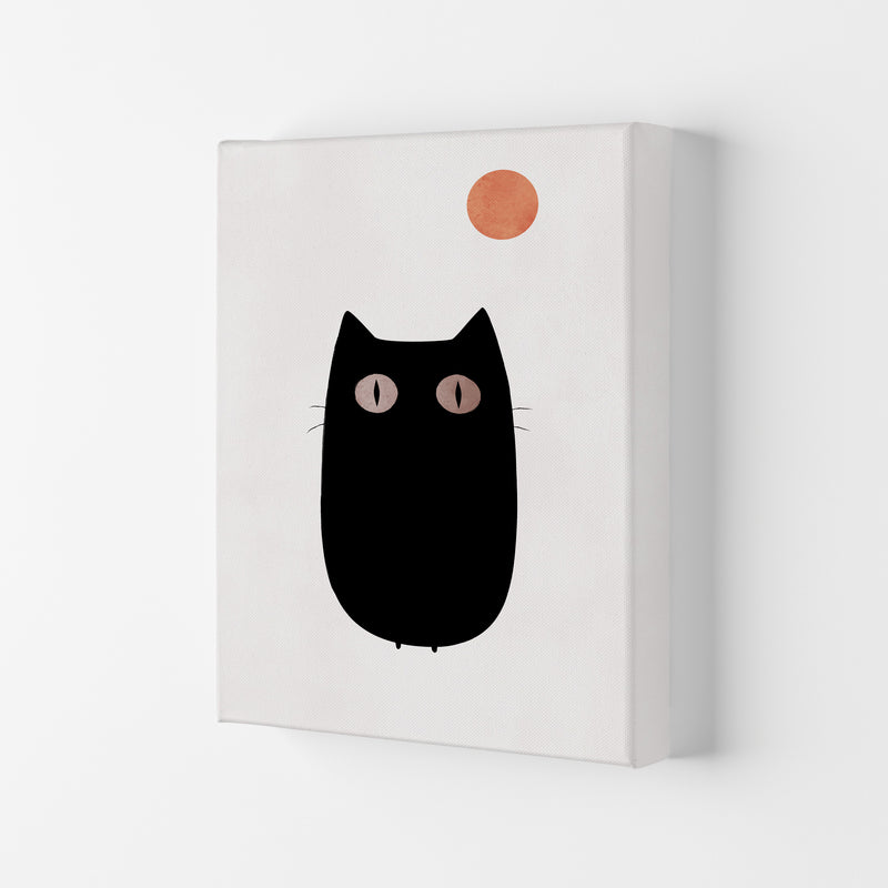 The Cat Contemporary Art Print by Kubistika Canvas