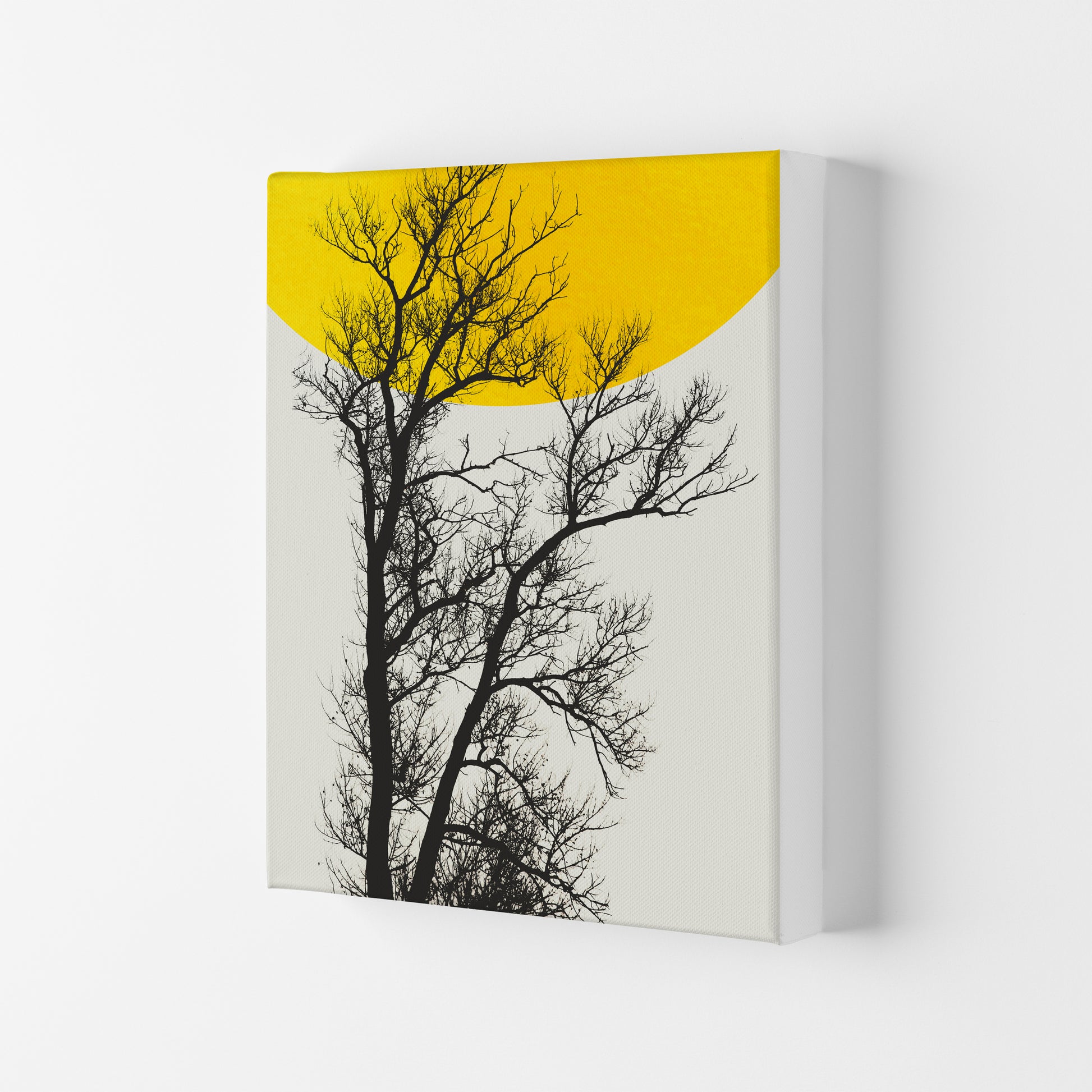 Autumn Memories Contemporary Art Print by Kubistika Canvas