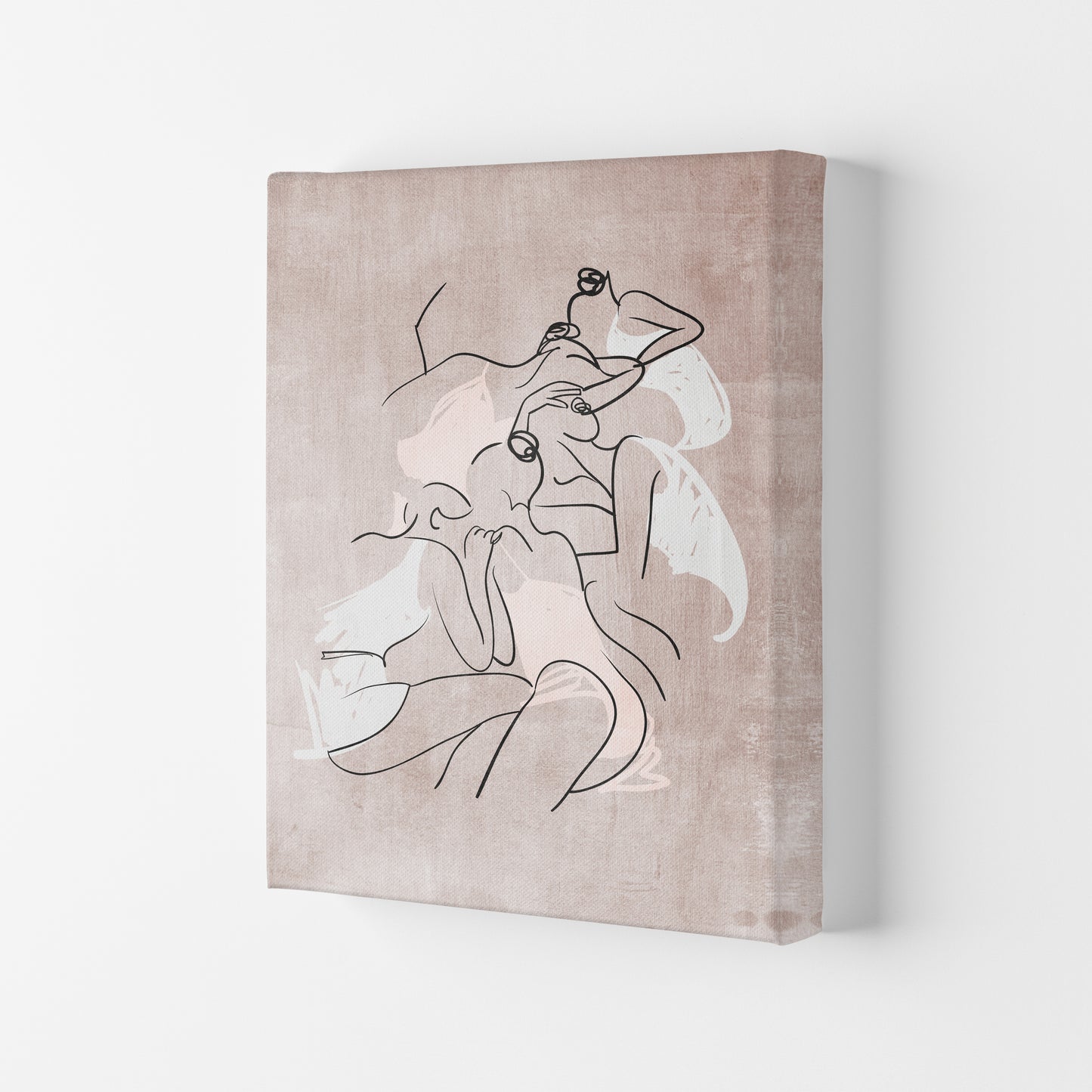 Les Femmes Fatales Contemporary Art Print by Kubistika Canvas