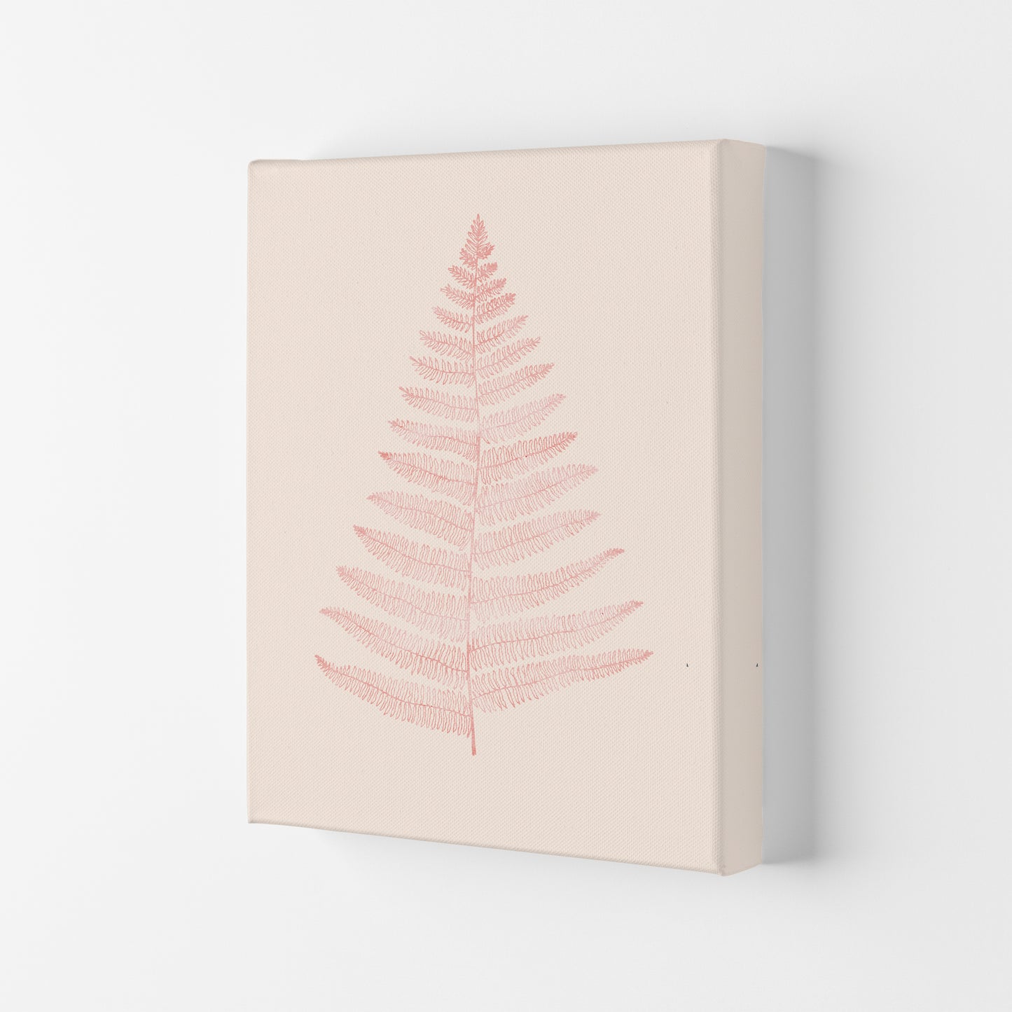 Botanica Minimalistica - ROUGE Modern Art Print by Kubistika Canvas