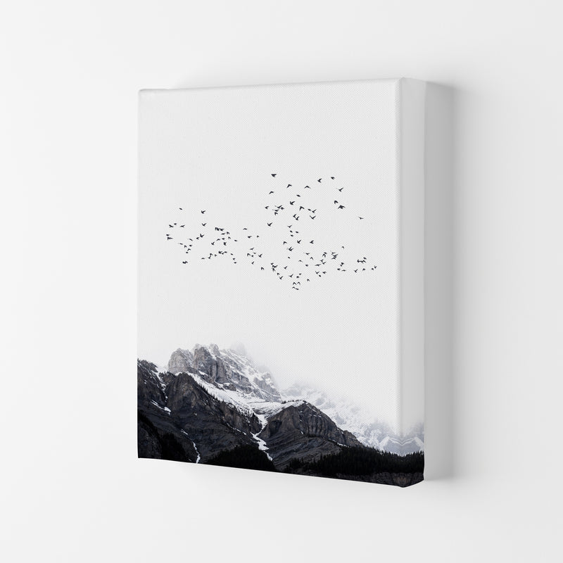 The Mountains Contemporary Landscape Art Print by Kubistika Canvas