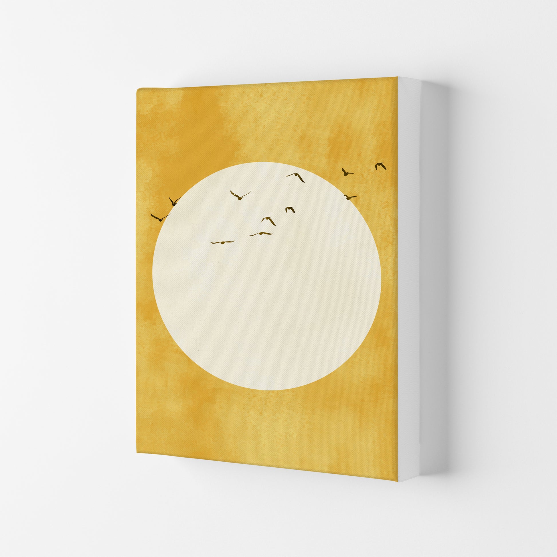 A Daylight Journey  Modern Contemporary Art Print by Kubistika Canvas