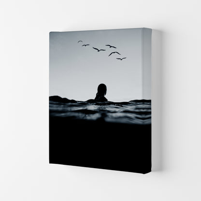 Floating Beach Photography Art Print by Kubistika Canvas