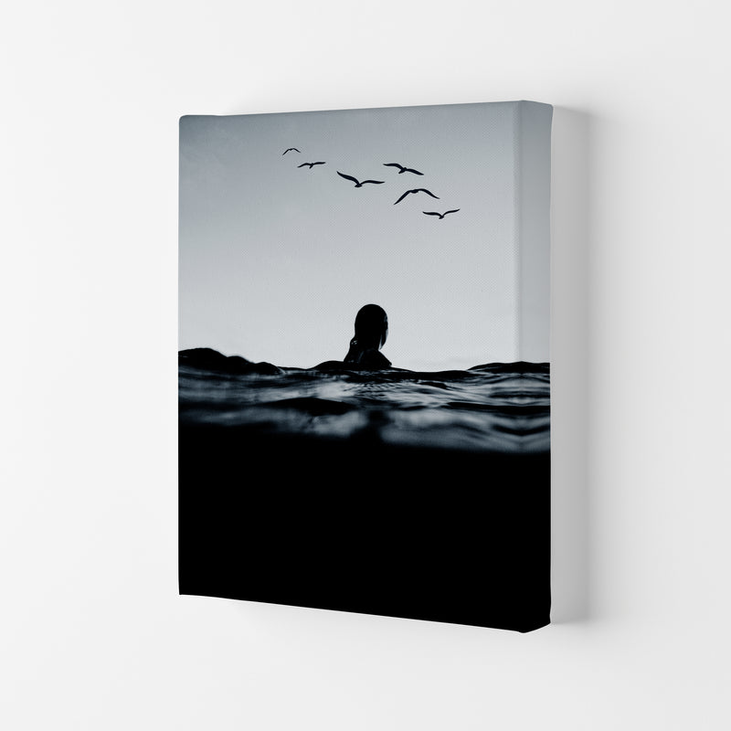Floating Beach Photography Art Print by Kubistika Canvas
