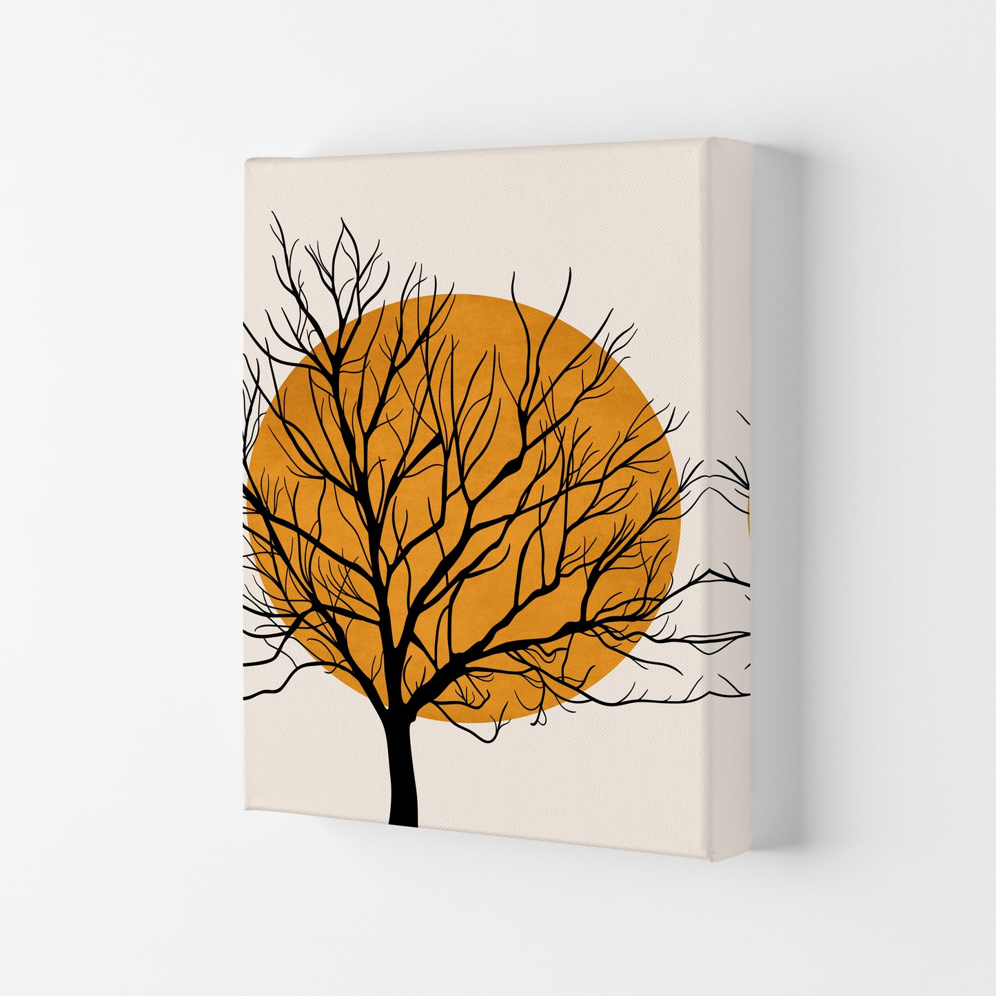 Hiding Sun Art Print by Kubistika Canvas