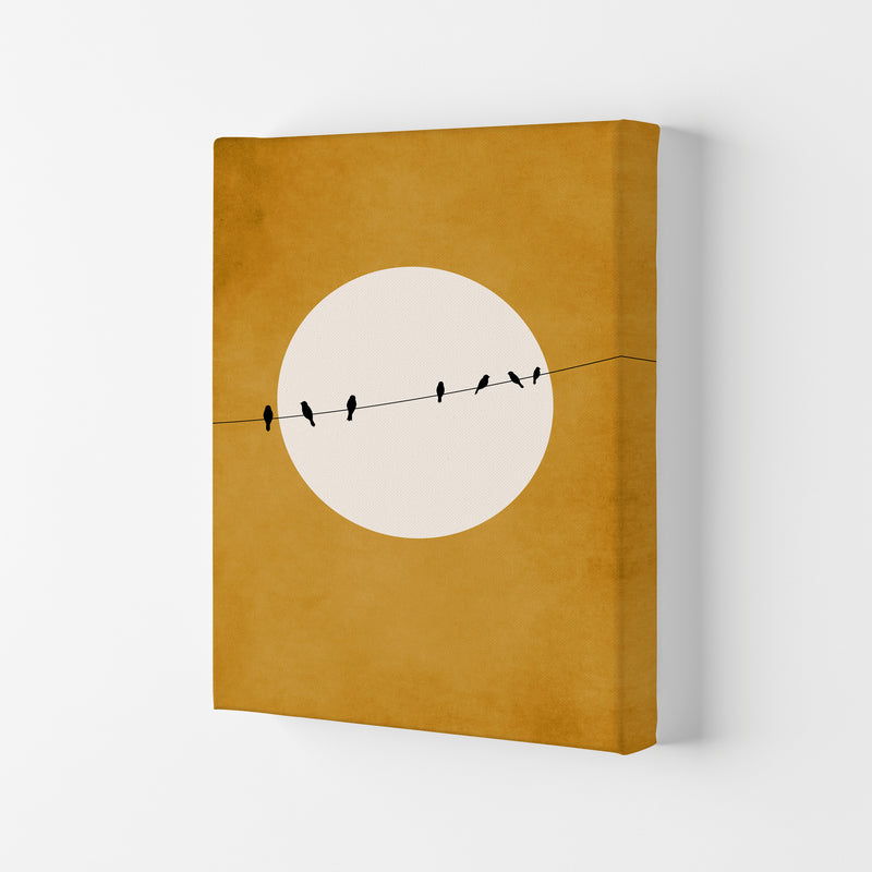 Chirping And Chilling (At Night) Art Print by Kubistika Canvas