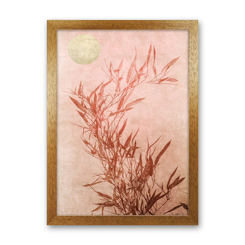 Sentimental Touch Contemporary Art Print by Kubistika Oak Grain