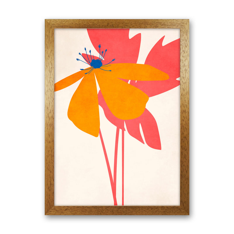 Thinking Of You  Y Art Print by Kubistika Oak Grain