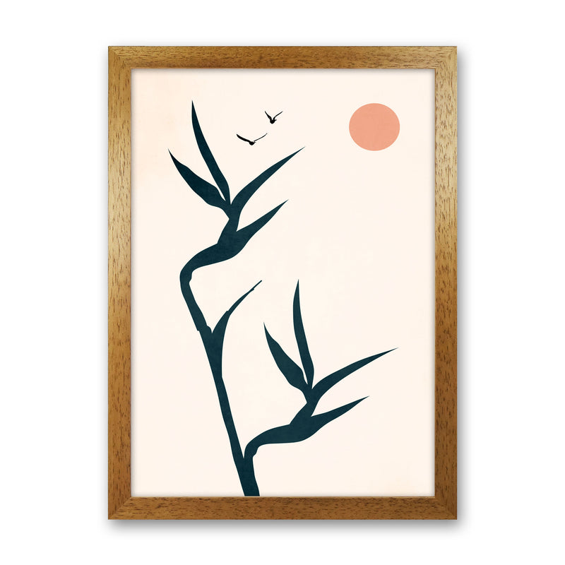 Paradise Art Print by Kubistika Oak Grain