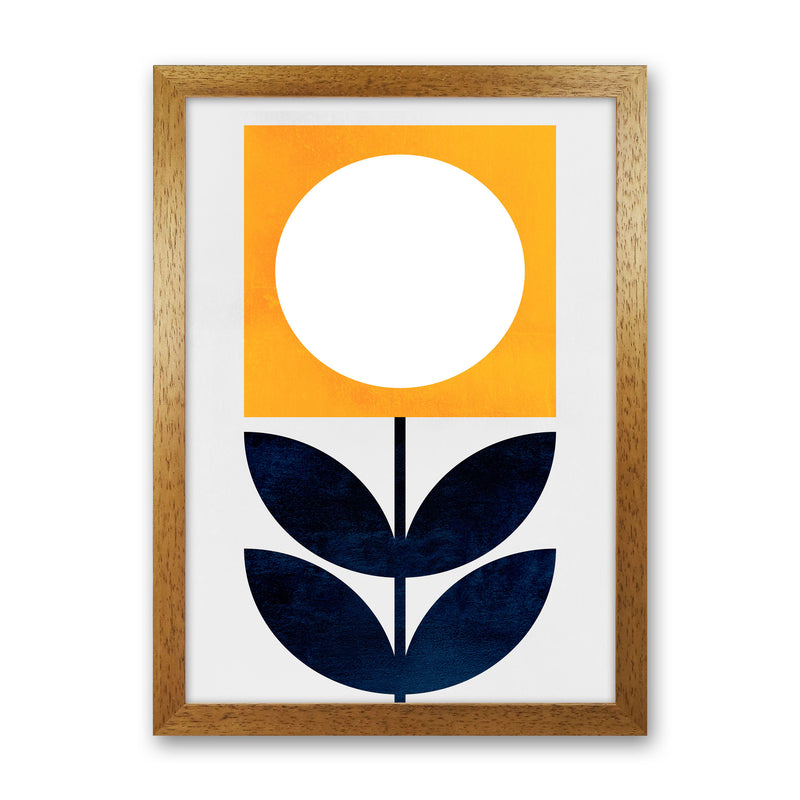 Little Miss Sunshine Art Print by Kubistika Oak Grain