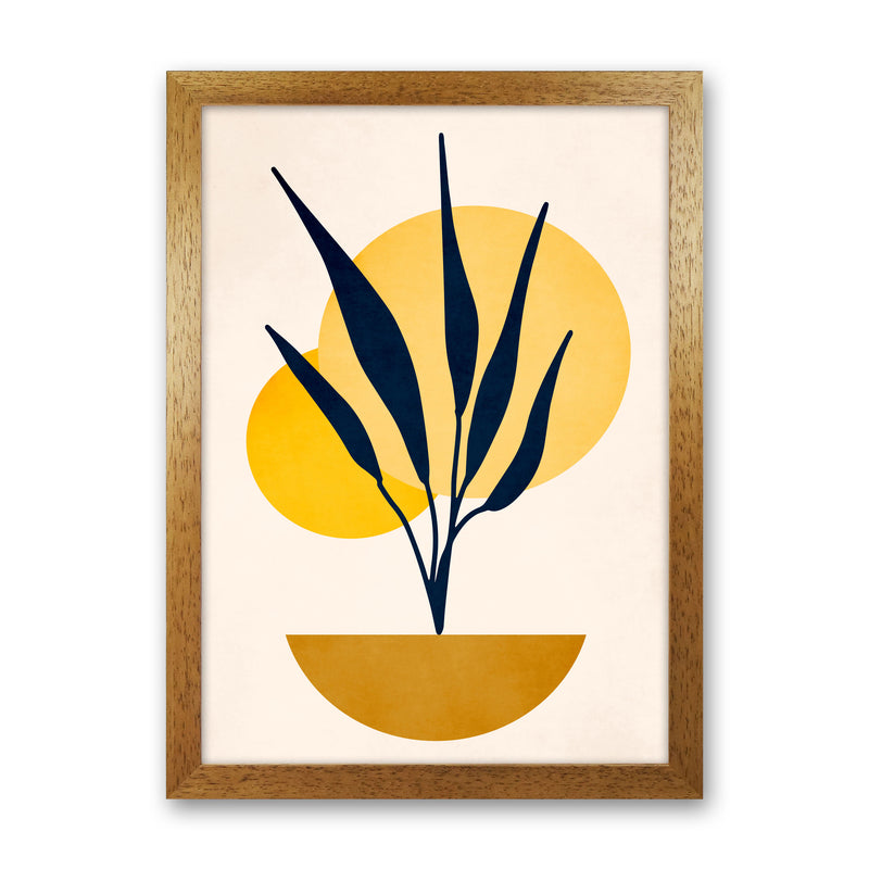 Copenhagen No.5 Art Print by Kubistika Oak Grain