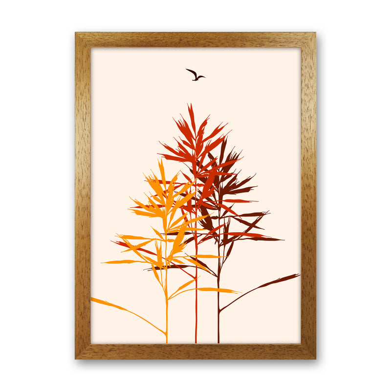 Above The Fields Art Print by Kubistika Oak Grain