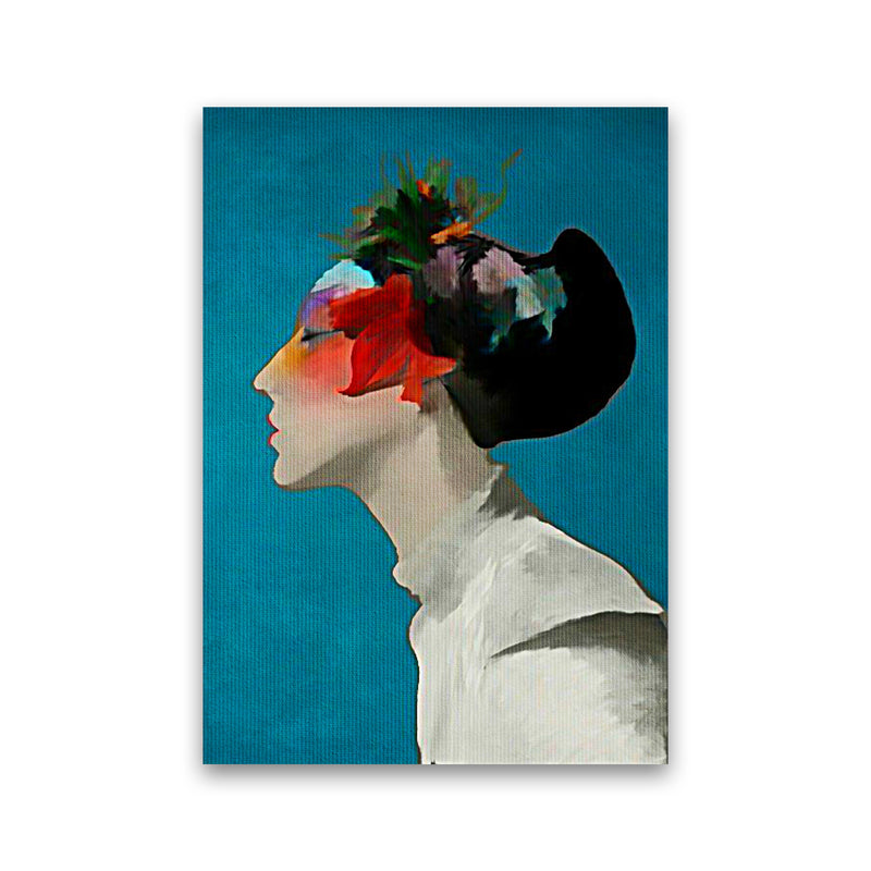 Kimono Contemporary Art Print by Kubistika Print Only