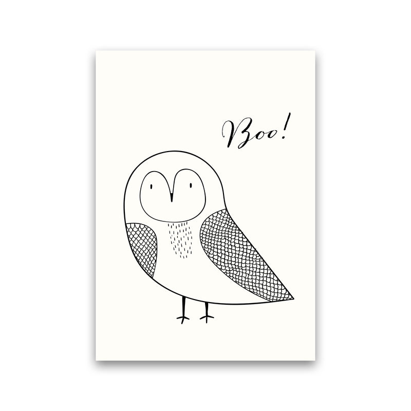 Boo Nursery Animal Art Print by Kubistika Print Only