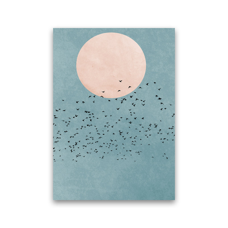 A Fly Away Modern Contemporary Art Print by Kubistika Print Only