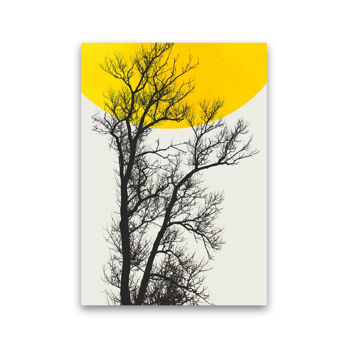 Autumn Memories Contemporary Art Print by Kubistika Print Only