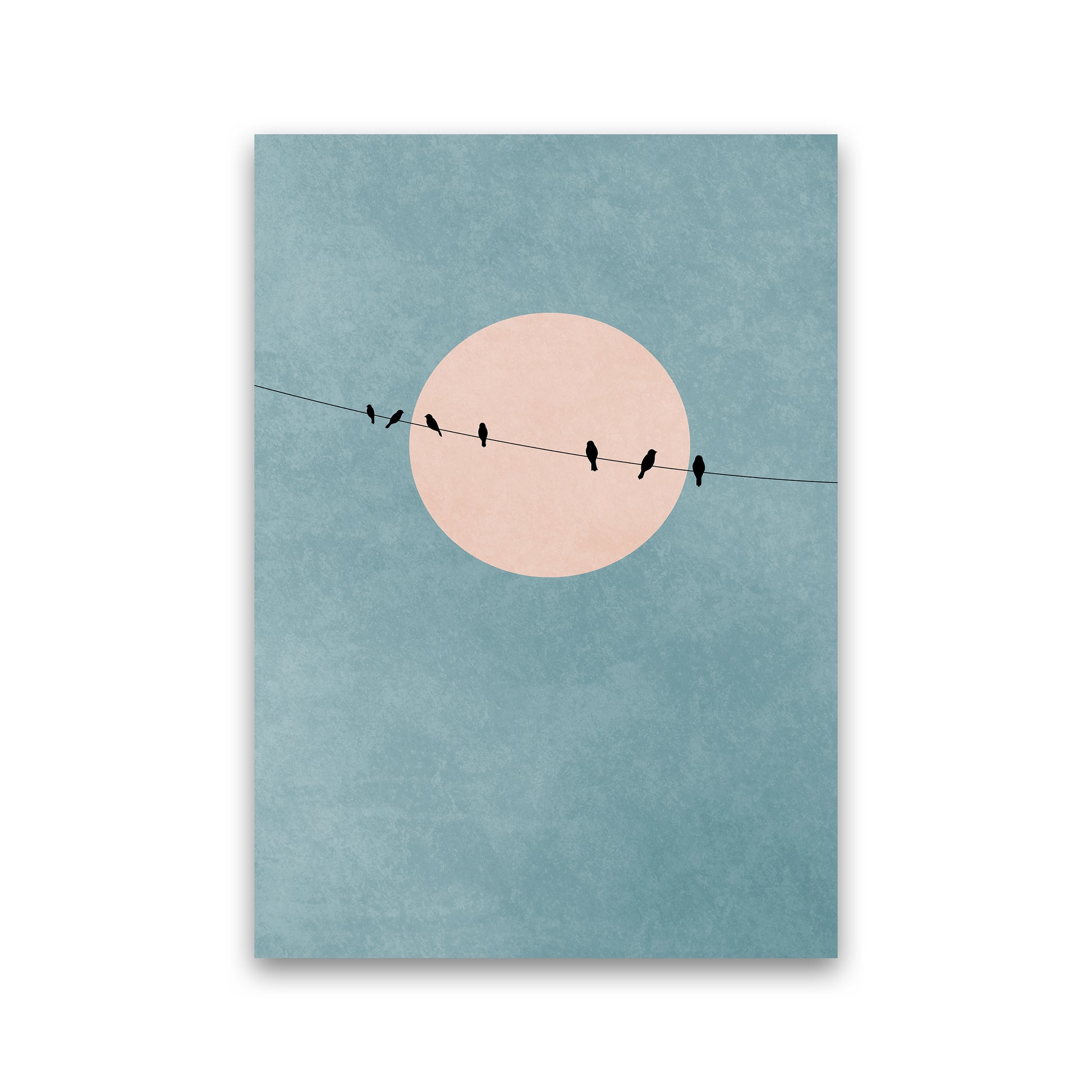 The Beauty Of Silence Contemporary Art Print by Kubistika Print Only