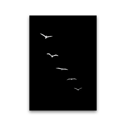 Heavenly Creatures - DARK  Contemporary Art Print by Kubistika Print Only
