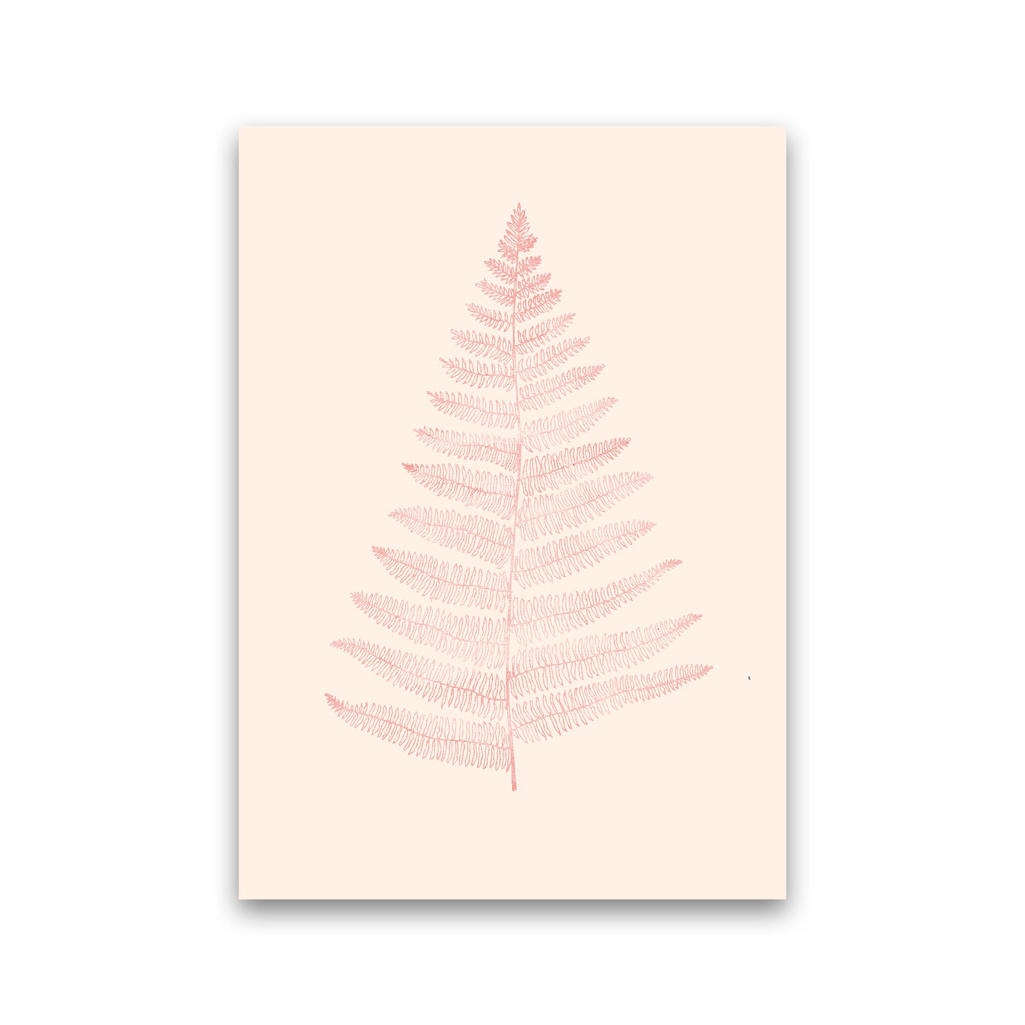 Botanica Minimalistica - ROUGE Modern Art Print by Kubistika Print Only
