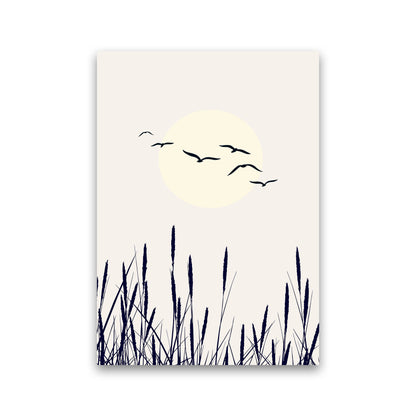 Shadows Of The Sun Contemporary Art Print by Kubistika Print Only