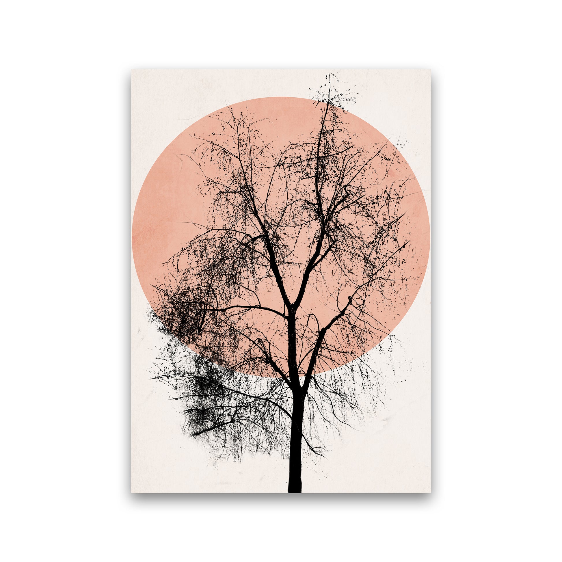 Autumn Sunset Contemporary Art Print by Kubistika Print Only