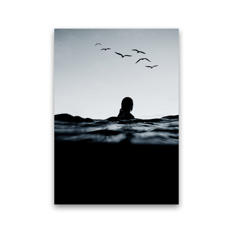 Floating Beach Photography Art Print by Kubistika Print Only