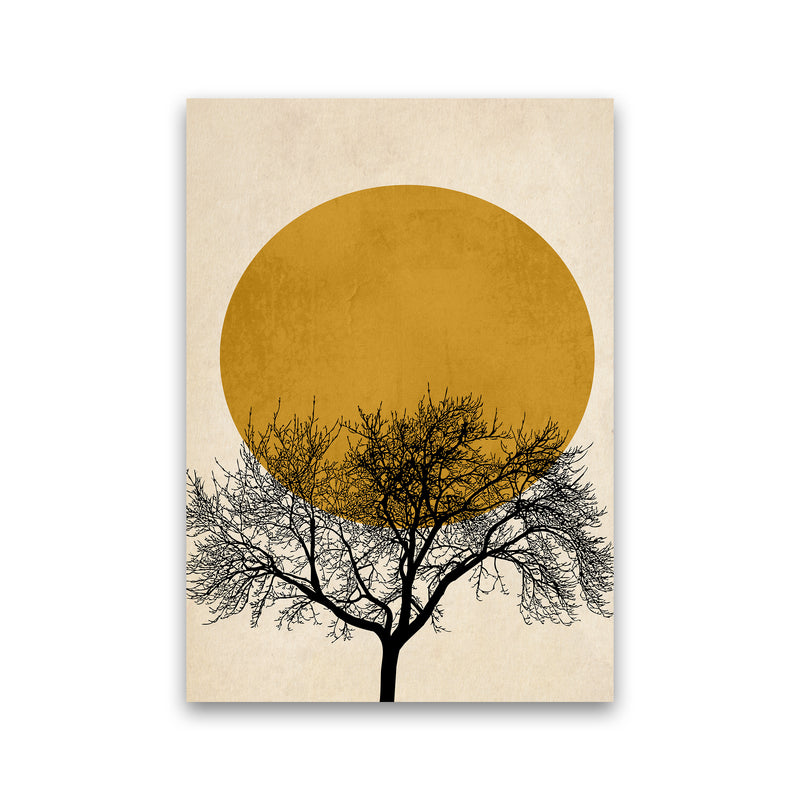 A Beautiful Winter Morning Modern Contemporary Art Print by Kubistika Print Only