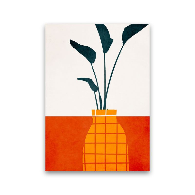 Kitchen Table With Plant Art Print by Kubistika Print Only