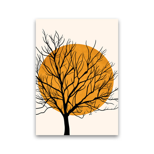 Hiding Sun Art Print by Kubistika Print Only