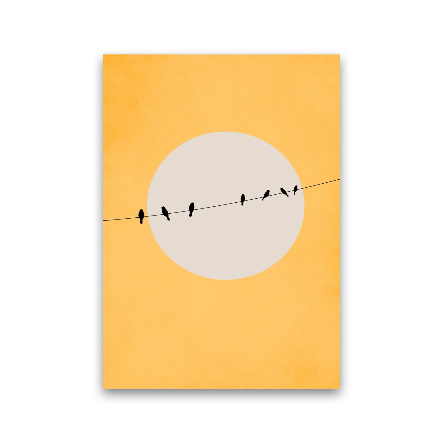 Chirping And Chilling (At Day) Art Print by Kubistika Print Only