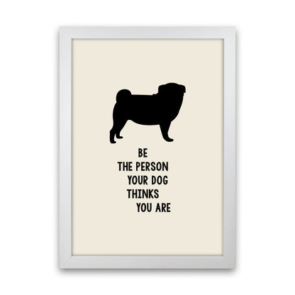 Be Kind Quote Art Print by Kubistika White Grain
