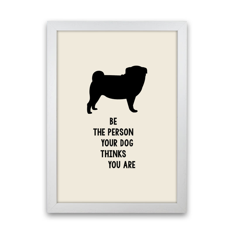 Be Kind Quote Art Print by Kubistika White Grain