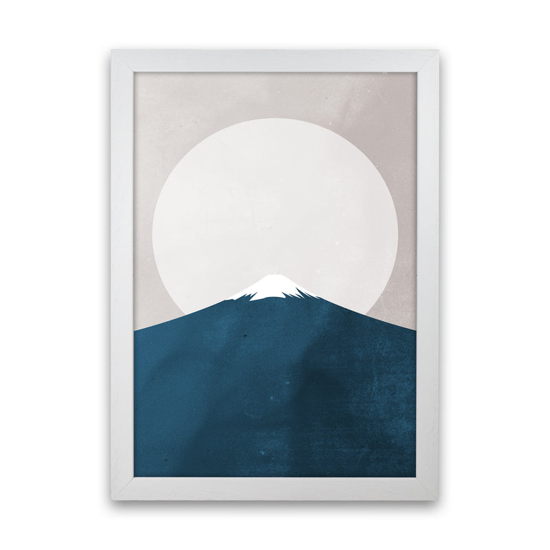 Himalaya Contemporary Art Print by Kubistika White Grain