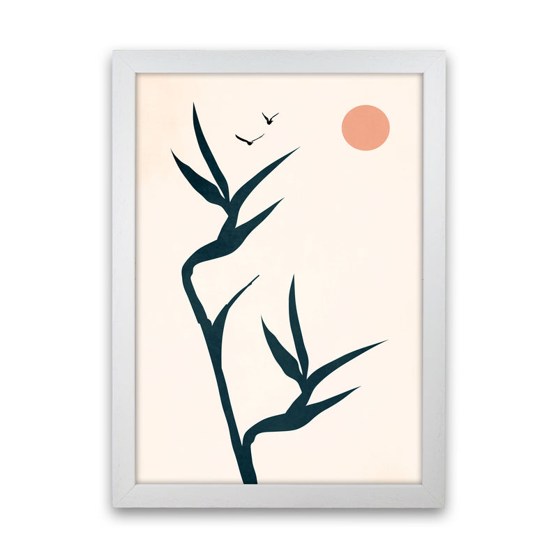 Paradise Art Print by Kubistika White Grain