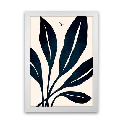Ophelia - marine Art Print by Kubistika White Grain