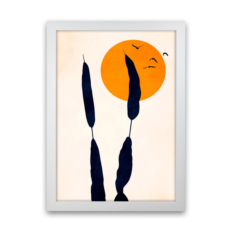 Night And Day Art Print by Kubistika White Grain