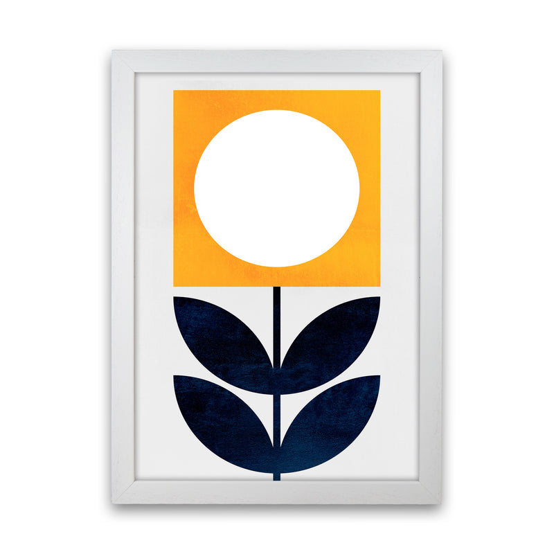 Little Miss Sunshine Art Print by Kubistika White Grain