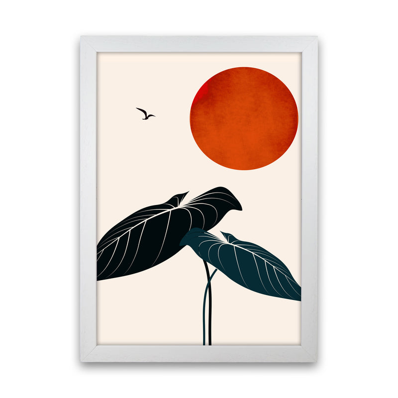 Dreaming At Night Art Print by Kubistika White Grain