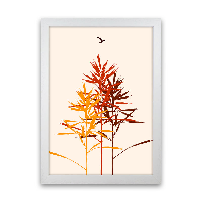 Above The Fields Art Print by Kubistika White Grain
