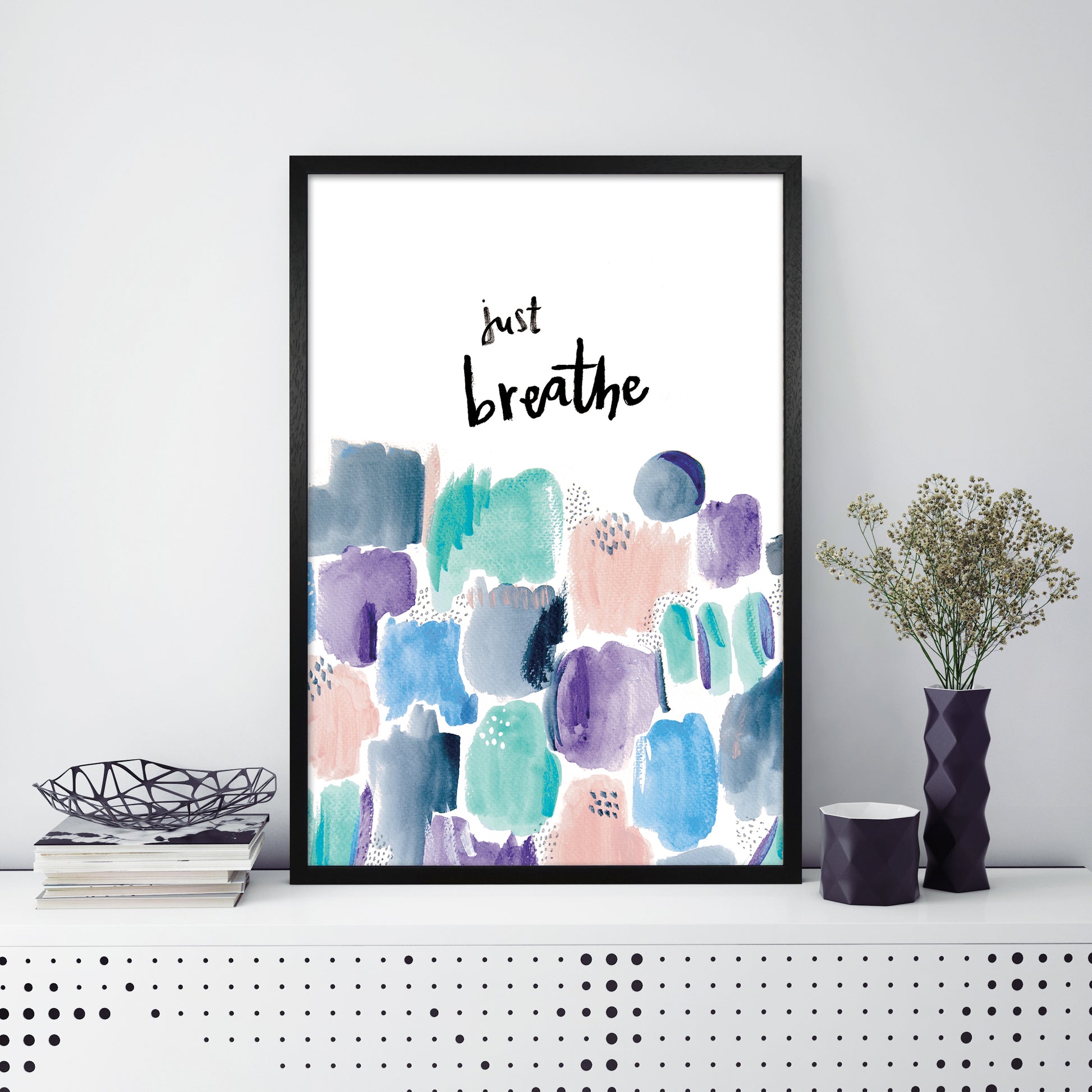 Laura Irwin Just Breathe A1 Black with White Mount