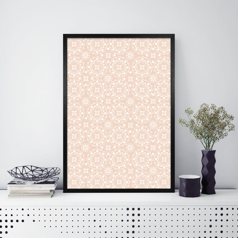 Laura Irwin Lace A1 Black with White Mount