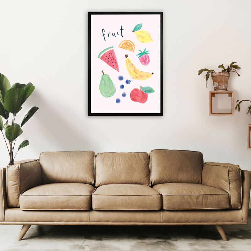 Fruit  Art Print by Laura Irwin A1 White Frame
