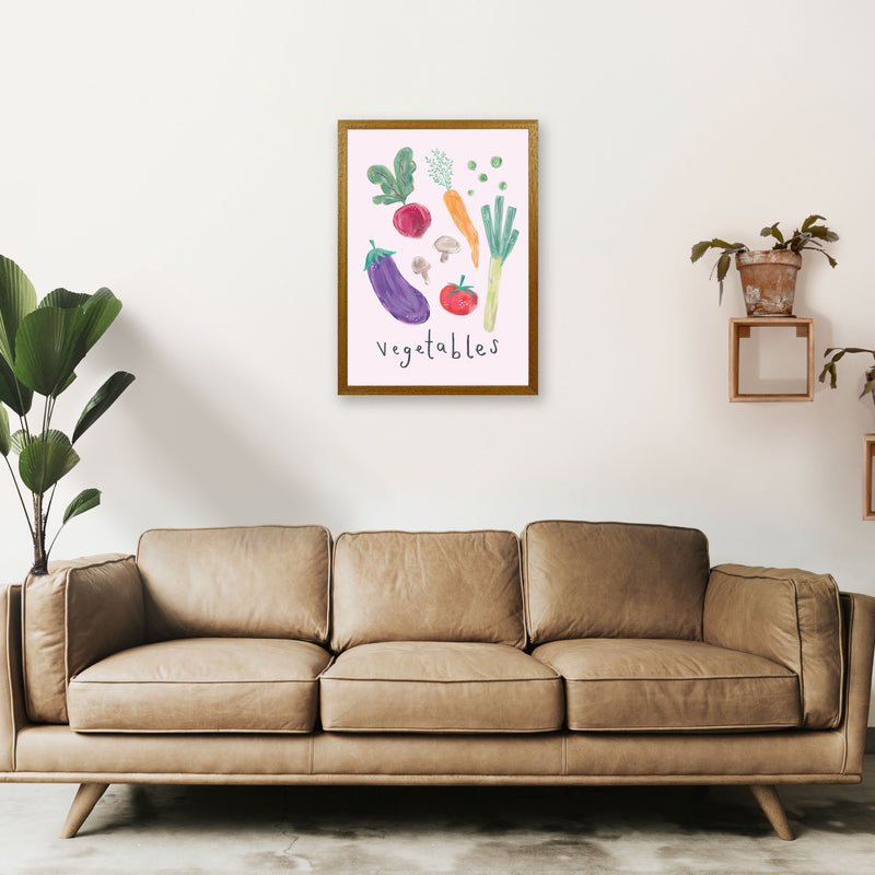 Vegetables  Art Print by Laura Irwin A2 Print Only